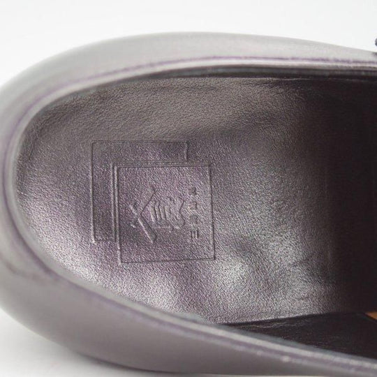 極美品★三陽山長 SIZE 7【定価￥94,600-★源四郎/ダブルモンク/R2010ラスト】カーフ/黒/メンズ/GENSHIRO/Sanyo Yamacho★m456