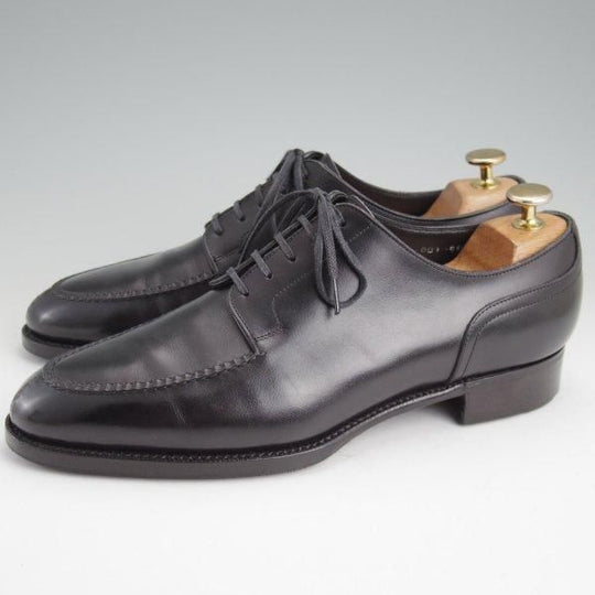 極上★三陽山長 SIZE 7【定価￥121,000-★勘三郎/Uチップ/R2010ラスト】カーフ/黒/メンズ/KANZABURO/Sanyo Yamacho★m458