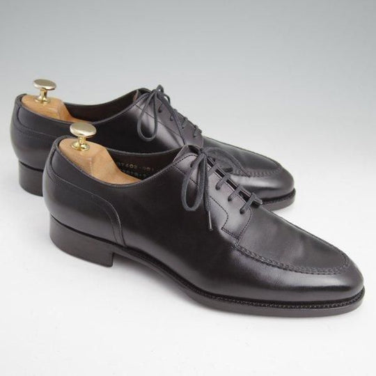 極上★三陽山長 SIZE 7【定価￥121,000-★勘三郎/Uチップ/R2010ラスト】カーフ/黒/メンズ/KANZABURO/Sanyo Yamacho★m458