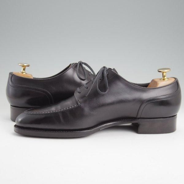 極上★三陽山長 SIZE 7【定価￥121,000-★勘三郎/Uチップ/R2010ラスト】カーフ/黒/メンズ/KANZABURO/Sanyo Yamacho★m458