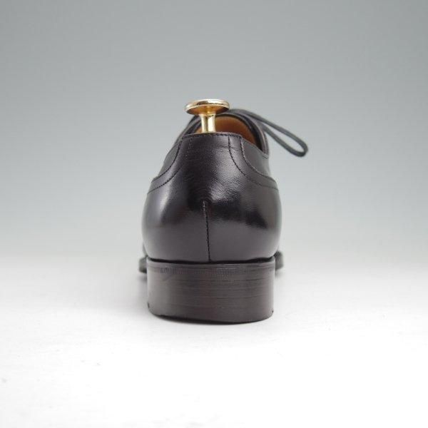 極上★三陽山長 SIZE 7【定価￥121,000-★勘三郎/Uチップ/R2010ラスト】カーフ/黒/メンズ/KANZABURO/Sanyo Yamacho★m458