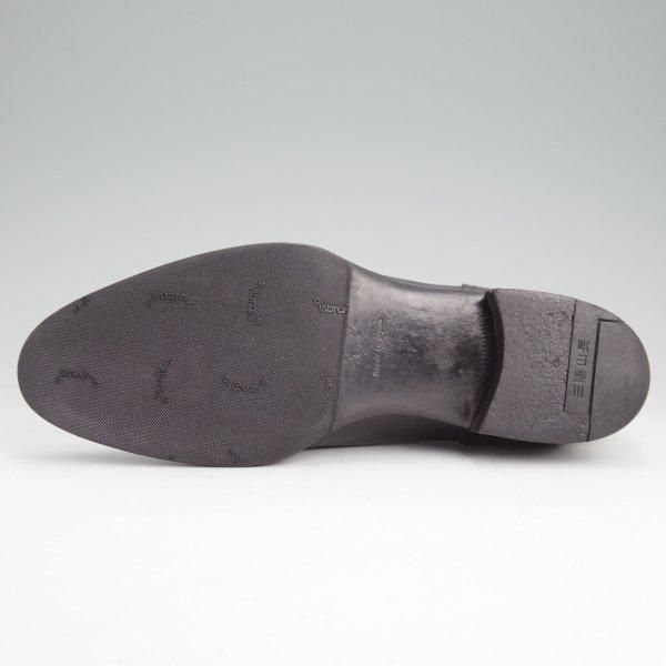 極上★三陽山長 SIZE 7【定価￥121,000-★勘三郎/Uチップ/R2010ラスト】カーフ/黒/メンズ/KANZABURO/Sanyo Yamacho★m458