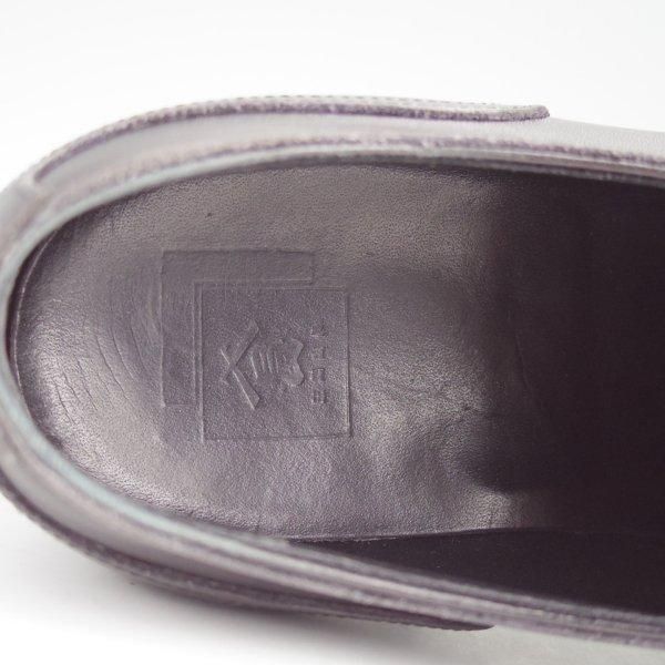 極上★三陽山長 SIZE 7【定価￥121,000-★勘三郎/Uチップ/R2010ラスト】カーフ/黒/メンズ/KANZABURO/Sanyo Yamacho★m458