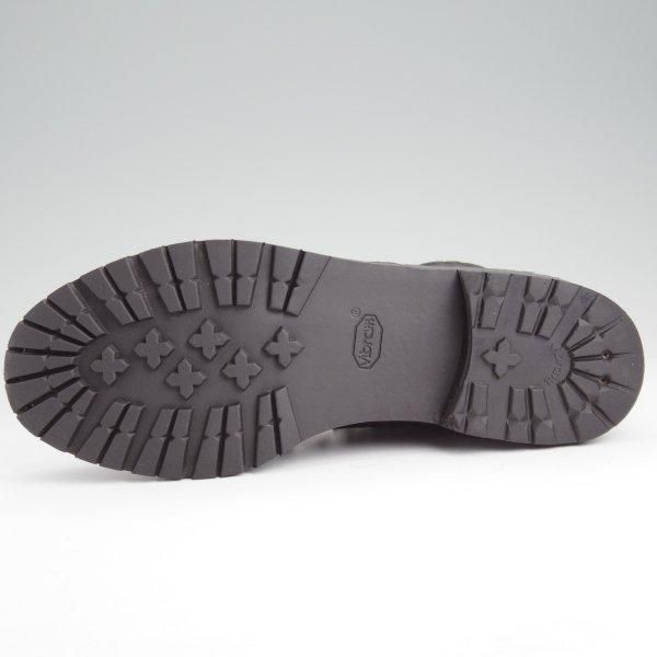 極上★(伊)F.LLIジャコメッティ SIZE 41【定価￥220,000-★象革/エレファントレザー/マルモラーダ】FG105/ブーツ/黒/Giacometti★m461