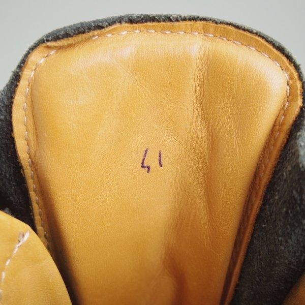 極上★(伊)F.LLIジャコメッティ SIZE 41【定価￥220,000-★象革/エレファントレザー/マルモラーダ】FG105/ブーツ/黒/Giacometti★m461