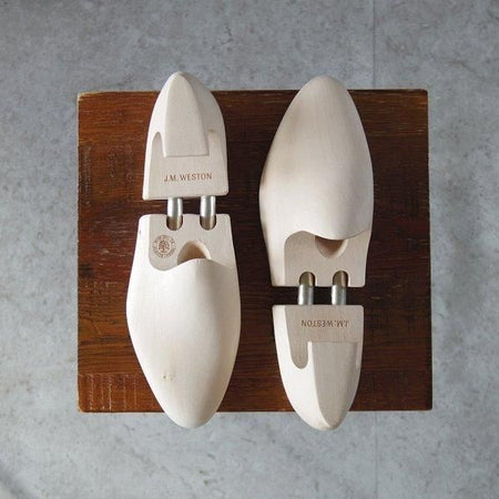 美品★J.M.ウエストン SIZE 6【定価￥20,900-★純正シューツリー/022L】木製シューキーパー/メンズ/Weston/ウェストン★m476