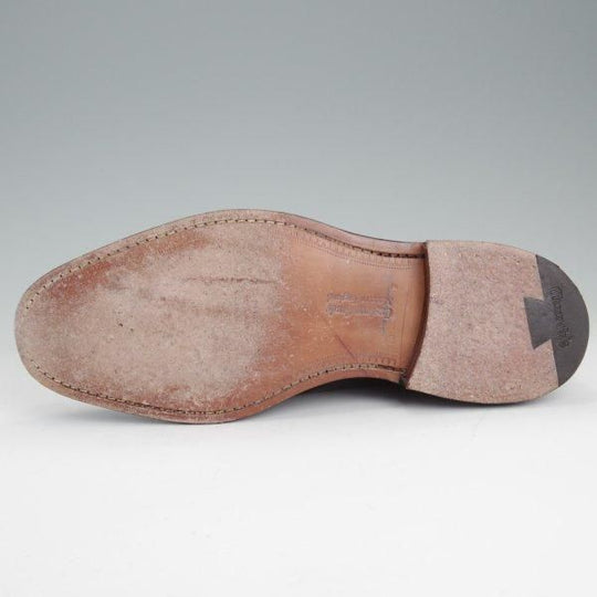 美品★チャーチ 80F/UK8【現行5都市ロゴ★ダブルモンク/MONKTON/173ラスト】ロイスカーフ/赤茶/メンズ/Church's★m492