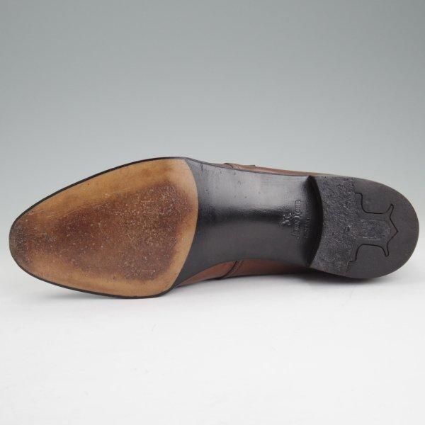 極美品★ジョンロブ 6D【現行定価30万程度★プレステージライン/MATTA2/マッタ】7000ラスト/モンクストラップ/茶/メンズ/JOHN LOBB★m493