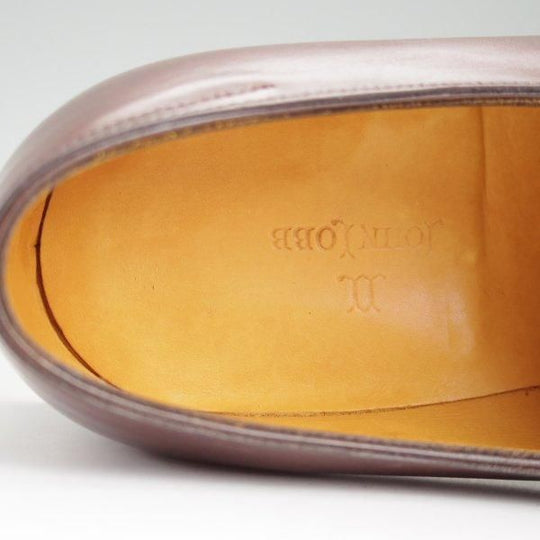 極美品★ジョンロブ 6D【現行定価30万程度★プレステージライン/MATTA2/マッタ】7000ラスト/モンクストラップ/茶/メンズ/JOHN LOBB★m493