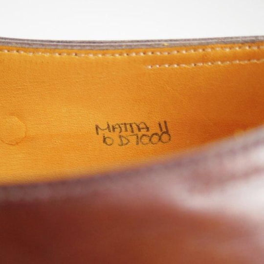 極美品★ジョンロブ 6D【現行定価30万程度★プレステージライン/MATTA2/マッタ】7000ラスト/モンクストラップ/茶/メンズ/JOHN LOBB★m493