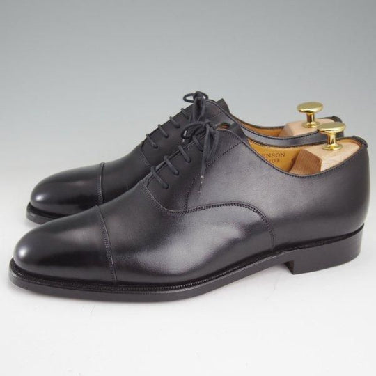 ★(英)グレンソン 6.5F【貴重★footmaster/フットマスター】ストレートチップ/カーフ/黒/メンズ/GRENSON★m495