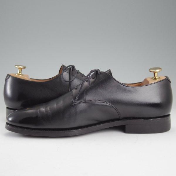 極上★(スペイン製)カルミナ SIZE 7.5【★プレーントゥ/80602】カーフ/黒/メンズ/CARMINA★m499