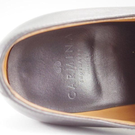 極上★(スペイン製)カルミナ SIZE 7.5【★プレーントゥ/80602】カーフ/黒/メンズ/CARMINA★m499