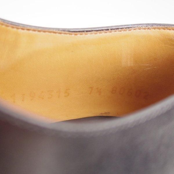 極上★(スペイン製)カルミナ SIZE 7.5【★プレーントゥ/80602】カーフ/黒/メンズ/CARMINA★m499