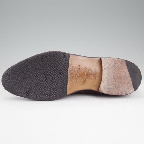 極上★(スペイン製)カルミナ SIZE 6【定価￥89,100-★タッセルローファー/80215】UETAMラスト/スエード/濃茶/メンズ/CARMINA★m500