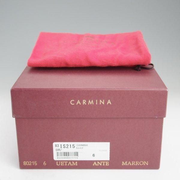 極上★(スペイン製)カルミナ SIZE 6【定価￥89,100-★タッセルローファー/80215】UETAMラスト/スエード/濃茶/メンズ/CARMINA★m500