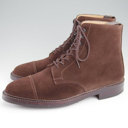 ほぼ試着程度★クロケット&ジョーンズ UK9/US9.5D【貴重★ブルックスブラザーズ別注/Peal&co/ダイナイトソール】ブーツ/濃茶★m503