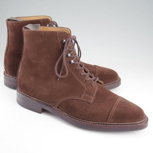 ほぼ試着程度★クロケット&ジョーンズ UK9/US9.5D【貴重★ブルックスブラザーズ別注/Peal&co/ダイナイトソール】ブーツ/濃茶★m503