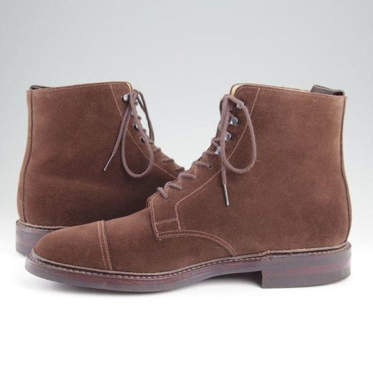 ほぼ試着程度★クロケット&ジョーンズ UK9/US9.5D【貴重★ブルックスブラザーズ別注/Peal&co/ダイナイトソール】ブーツ/濃茶★m503