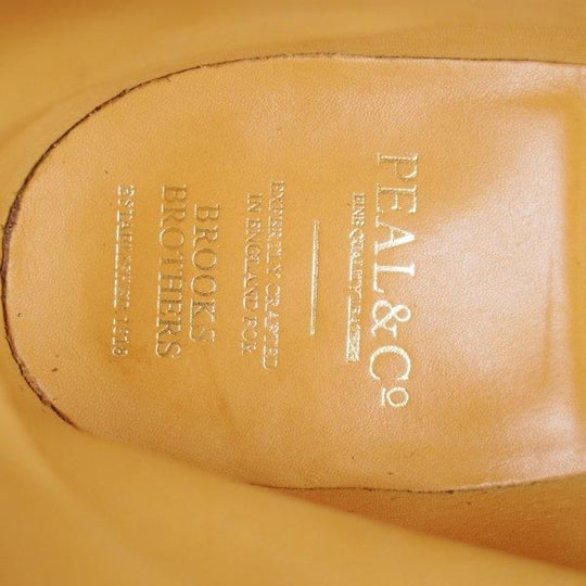 ほぼ試着程度★クロケット&ジョーンズ UK9/US9.5D【貴重★ブルックスブラザーズ別注/Peal&co/ダイナイトソール】ブーツ/濃茶★m503