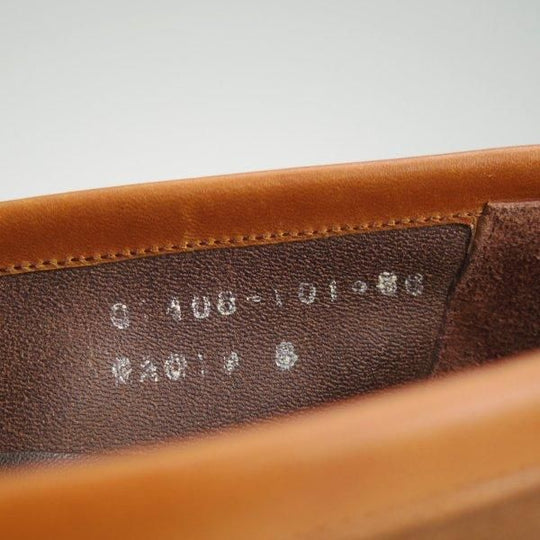 極上★三陽山長 SIZE 8【定価￥88,000-★弥伍郎/R2013ラスト】コインローファー/スエード/茶/メンズ/Sanyo Yamacho★m506