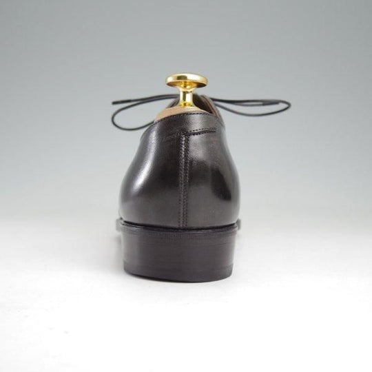 極上★Iron Dress/アイアンドレス UK5.5程度【ハンドソーンウェルテッド製法★純正シューツリー付/Tuscany Waxed Bull hide】黒★m509