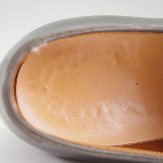 極上★Iron Dress/アイアンドレス UK5.5程度【ハンドソーンウェルテッド製法★純正シューツリー付/Tuscany Waxed Bull hide】黒★m509