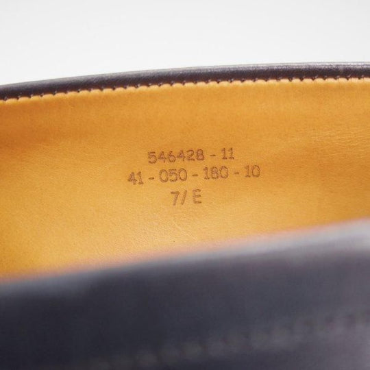 極上★J.M.ウエストン 7.5E【現行定価￥151,800-★180/コインローファー】41ラスト/カーフ/紺×白/メンズ/Weston/ウェストン★m510