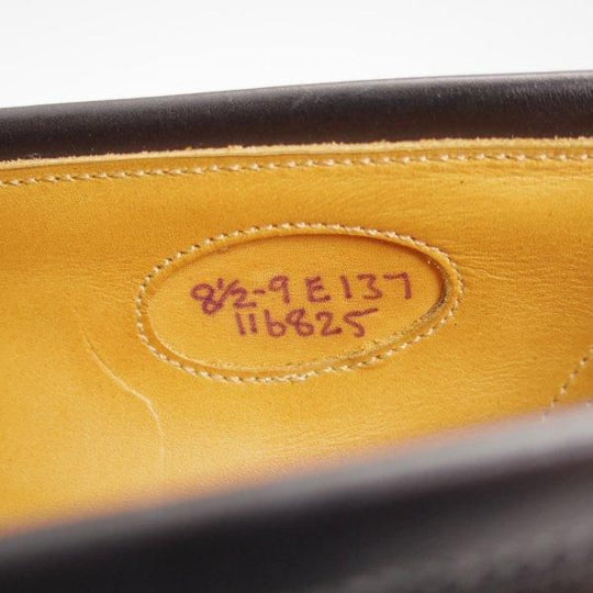 極上★エドワードグリーン 8.5E【定価￥217,800-★DUKE/デューク】137ラスト/コインローファー/カーフ/黒/メンズ/EDWARD GREEN★m513