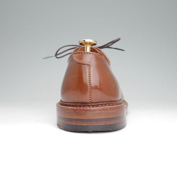 美品★オールデン 6.5D【貴重★ウイスキーコードバン/茶】9905/バリーラスト/プレーントゥ/メンズ/ALDEN★m514