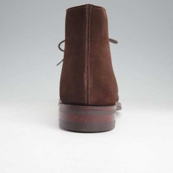 未使用★クロケット&ジョーンズ 8.5E【定価￥104,500-★ダイナイトソール/TETBURY】348ラスト/チャッカブーツ/濃茶/Crockett&Jones★m517