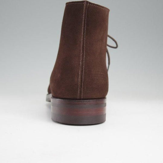 未使用★クロケット&ジョーンズ 8.5E【定価￥104,500-★ダイナイトソール/TETBURY】348ラスト/チャッカブーツ/濃茶/Crockett&Jones★m517