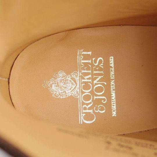 未使用★クロケット&ジョーンズ 8.5E【定価￥104,500-★ダイナイトソール/TETBURY】348ラスト/チャッカブーツ/濃茶/Crockett&Jones★m517