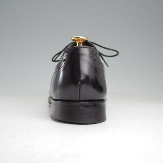 ★トリッカーズ SIZE 7.5【現行定価10万円以上★CAMBRIDGE/セミブローグ】9518/カーフ/黒/メンズ/Tricker's★m524