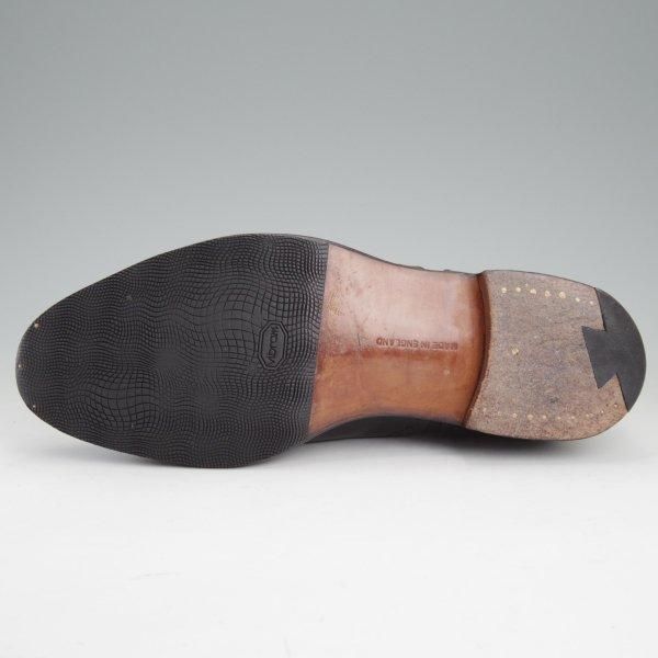★トリッカーズ SIZE 7.5【現行定価10万円以上★CAMBRIDGE/セミブローグ】9518/カーフ/黒/メンズ/Tricker's★m524