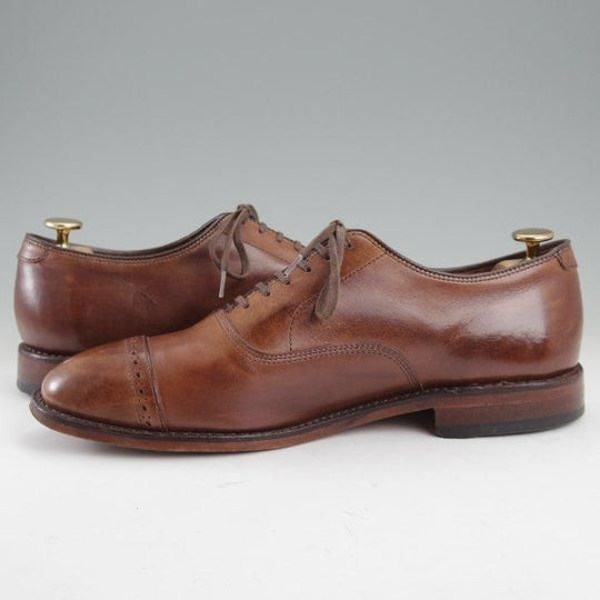 ★(米)アレンエドモンズ 8EE【現行定価10万円程度★パンチドキャップトゥ/Fifth Avenue】カーフ/濃茶/ALLEN EDMONDS★m526
