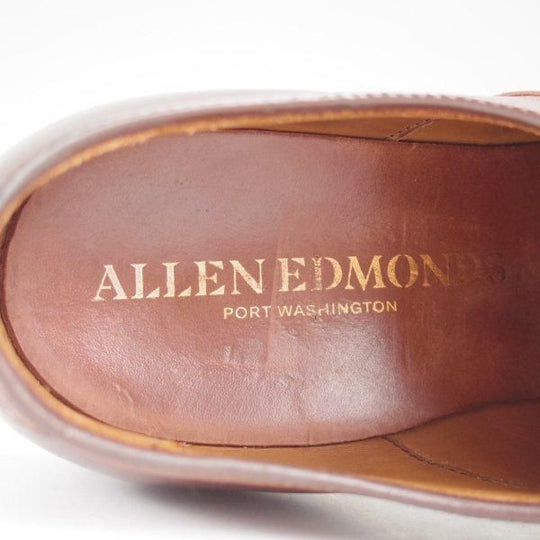 ★(米)アレンエドモンズ 8EE【現行定価10万円程度★パンチドキャップトゥ/Fifth Avenue】カーフ/濃茶/ALLEN EDMONDS★m526