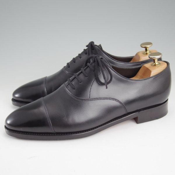 極美品★ジョンロブ 5.5E【定価￥215,600-★CITY 2/シティ/7000ラスト】ストレートチップ/カーフ/黒/メンズ/JOHN LOBB★m529