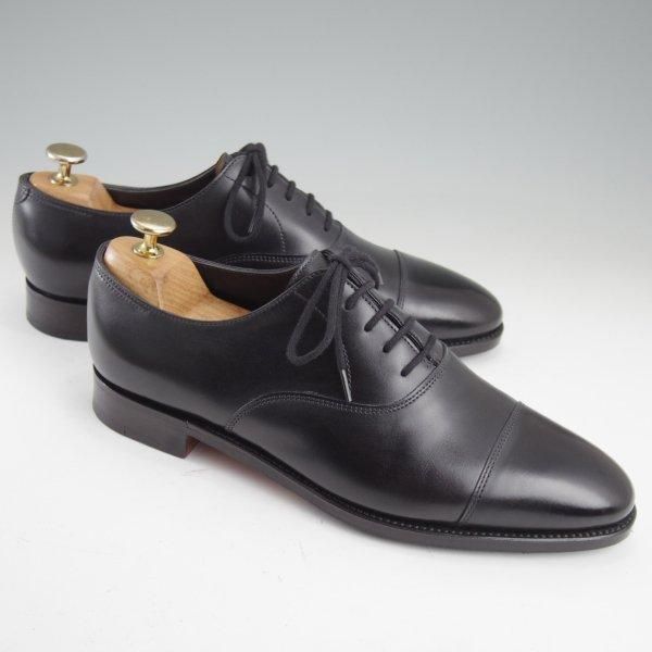極美品★ジョンロブ 5.5E【定価￥215,600-★CITY 2/シティ/7000ラスト】ストレートチップ/カーフ/黒/メンズ/JOHN LOBB★m529