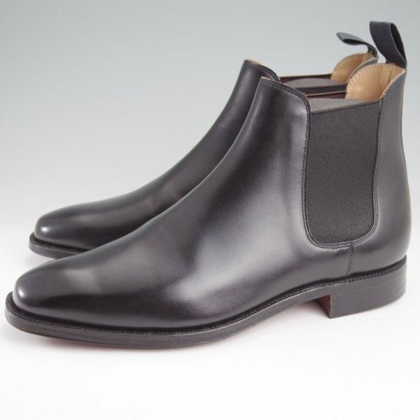 ほぼ未使用★クロケット&ジョーンズ 7E【現行定価12万円程度★BEAMS F別注/サイドゴアブーツ/CHELSEA 3】カーフ/黒/Crockett&Jones★m531