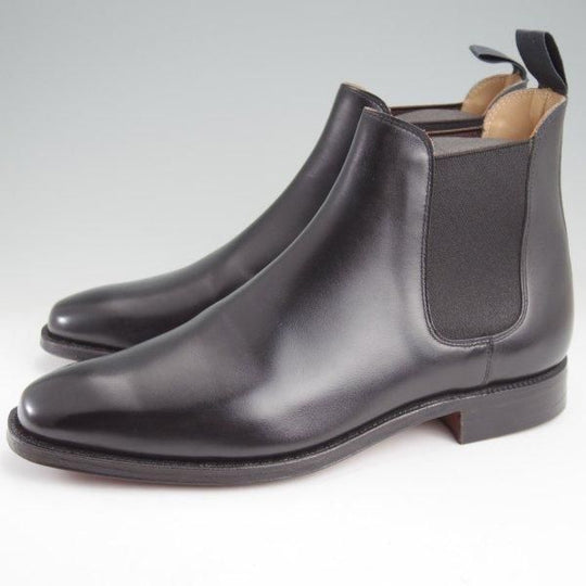 ほぼ未使用★クロケット&ジョーンズ 7E【現行定価12万円程度★BEAMS F別注/サイドゴアブーツ/CHELSEA 3】カーフ/黒/Crockett&Jones★m531