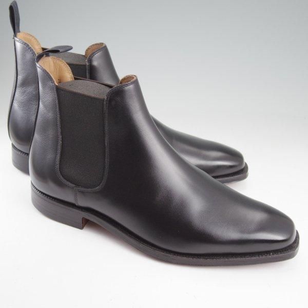 ほぼ未使用★クロケット&ジョーンズ 7E【現行定価12万円程度★BEAMS F別注/サイドゴアブーツ/CHELSEA 3】カーフ/黒/Crockett&Jones★m531
