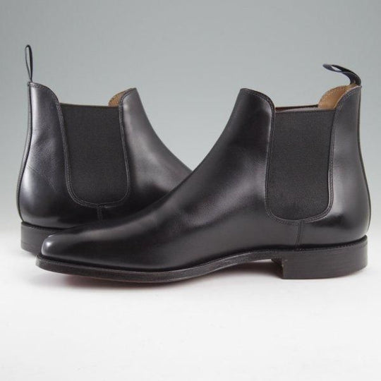 ほぼ未使用★クロケット&ジョーンズ 7E【現行定価12万円程度★BEAMS F別注/サイドゴアブーツ/CHELSEA 3】カーフ/黒/Crockett&Jones★m531