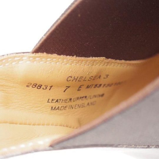 ほぼ未使用★クロケット&ジョーンズ 7E【現行定価12万円程度★BEAMS F別注/サイドゴアブーツ/CHELSEA 3】カーフ/黒/Crockett&Jones★m531