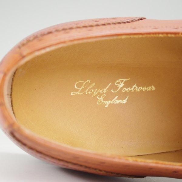 Lloyd Footwear / 2827ER02 / セミブローグ / 8E ロイドフットウェア/バーカー製/2827ER02/セミブローグ☆m532｜高級