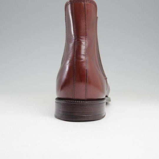 極上★クロケット&ジョーンズ 6.5E【現行定価12万円程度★BEAMS F別/サイドゴアブーツ/CHELSEA】カーフ/濃茶/Crockett&Jones★m533