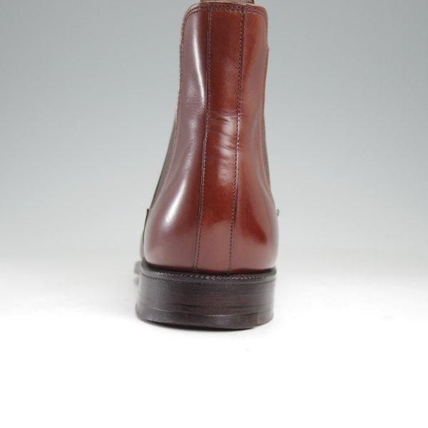極上★クロケット&ジョーンズ 6.5E【現行定価12万円程度★BEAMS F別/サイドゴアブーツ/CHELSEA】カーフ/濃茶/Crockett&Jones★m533