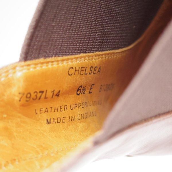 極上★クロケット&ジョーンズ 6.5E【現行定価12万円程度★BEAMS F別/サイドゴアブーツ/CHELSEA】カーフ/濃茶/Crockett&Jones★m533