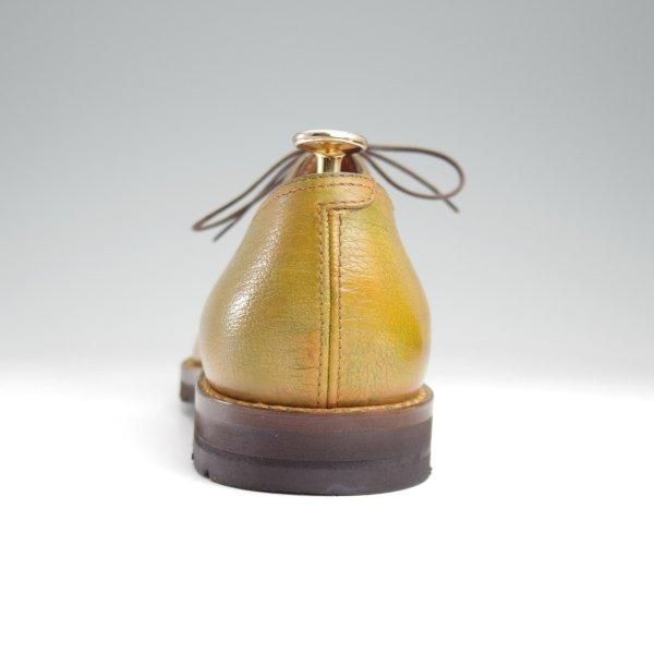 極美品★(仏)ベルルッティ SIZE 7【貴重★ステッチダウン×ブラックラピド製法/ホールカット】薄緑〜茶系パティーヌ/Berluti★m538