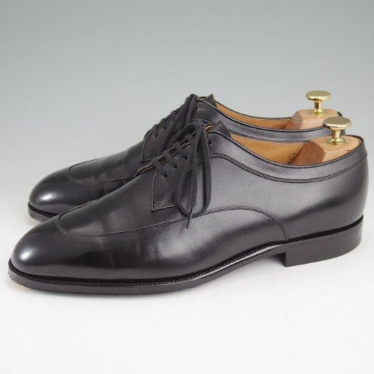 極上★CALMANTHOLOGY/カルマンソロジー SIZE 8【定価￥129,800-★(仏)デュプイ社のサドルカーフ/A862】Uチップ/黒/メンズ★m539